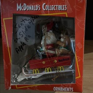Vintage 1996 McDonald’s Santa ornament
